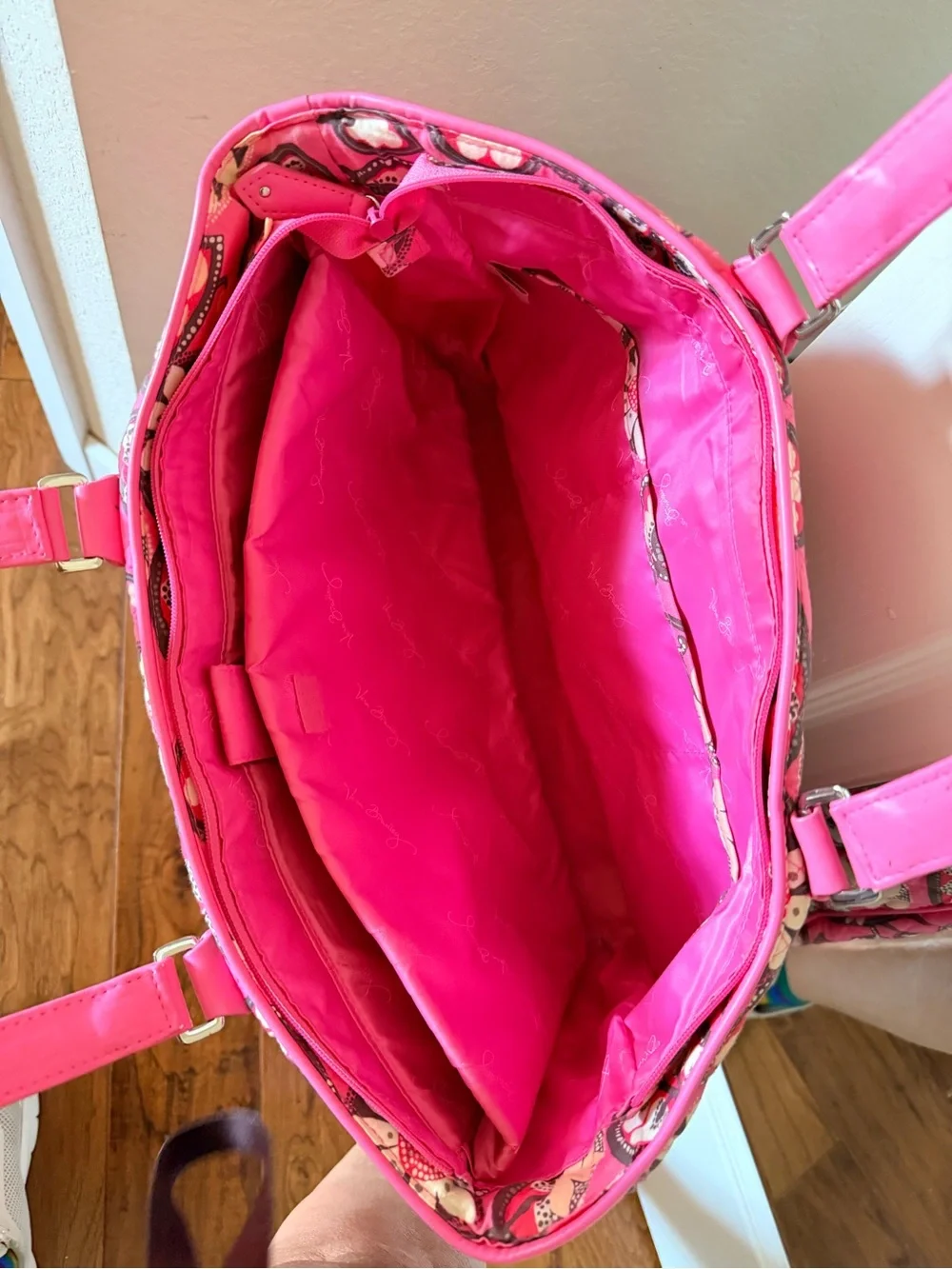 Vera Bradley Blush Pink Laptop Bag